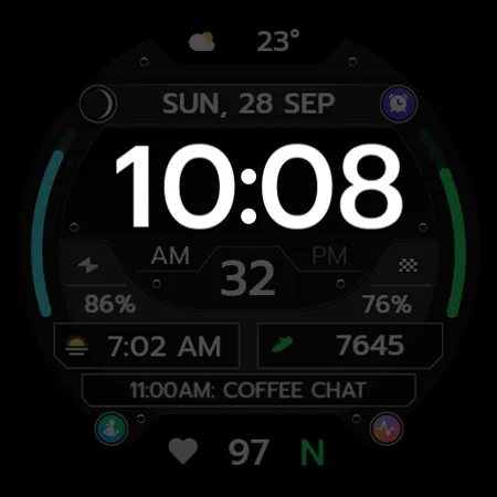 TVV Sport 10 Watch Face screenshot 13