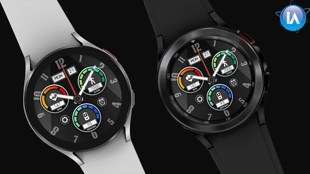IA76 Analog Watchface screenshot 2