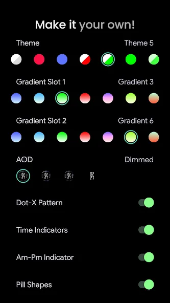 Horizon 9: Watch face screenshot 2