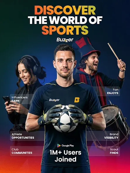 Buzzer: Sports Community screenshot 8