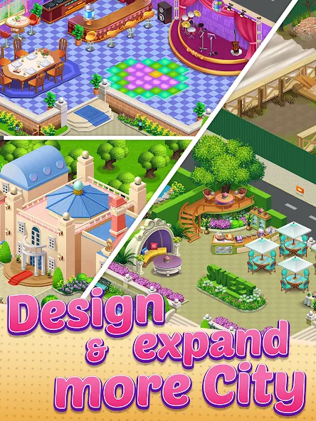 Merge City - Decor Mansion screenshot 15