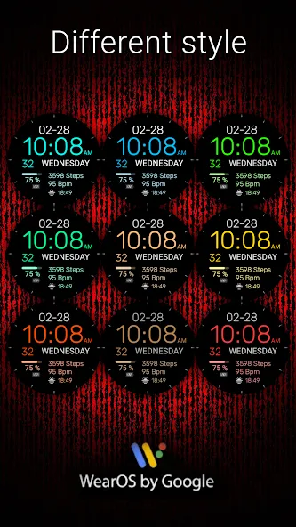 PW93 Digit Ease Watch Face screenshot 3