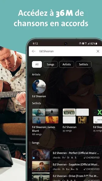 Chordify: Accords de chansons screenshot 2