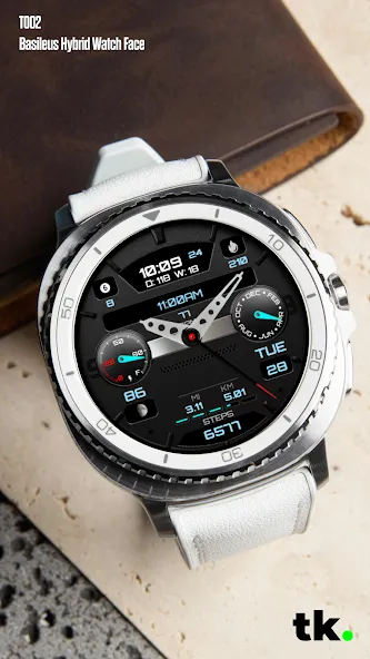T002 BASILEUS Hybrid WatchFace screenshot 8