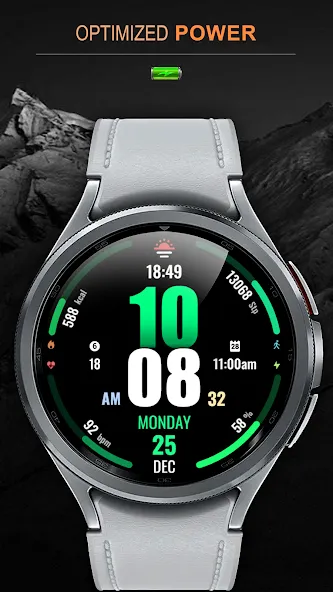 WFP 317 Digital watch face screenshot 6