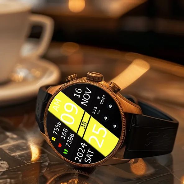 Key WF53 Digital Watch Face screenshot 4