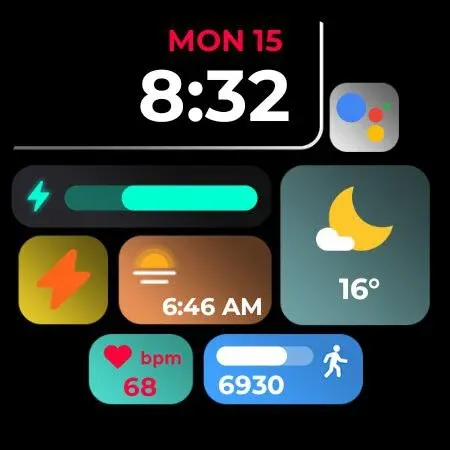Night ver 03 - watch face screenshot 23