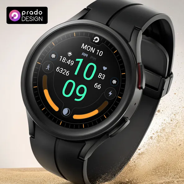 PRIME 033 Hybrid Watch Face screenshot 1