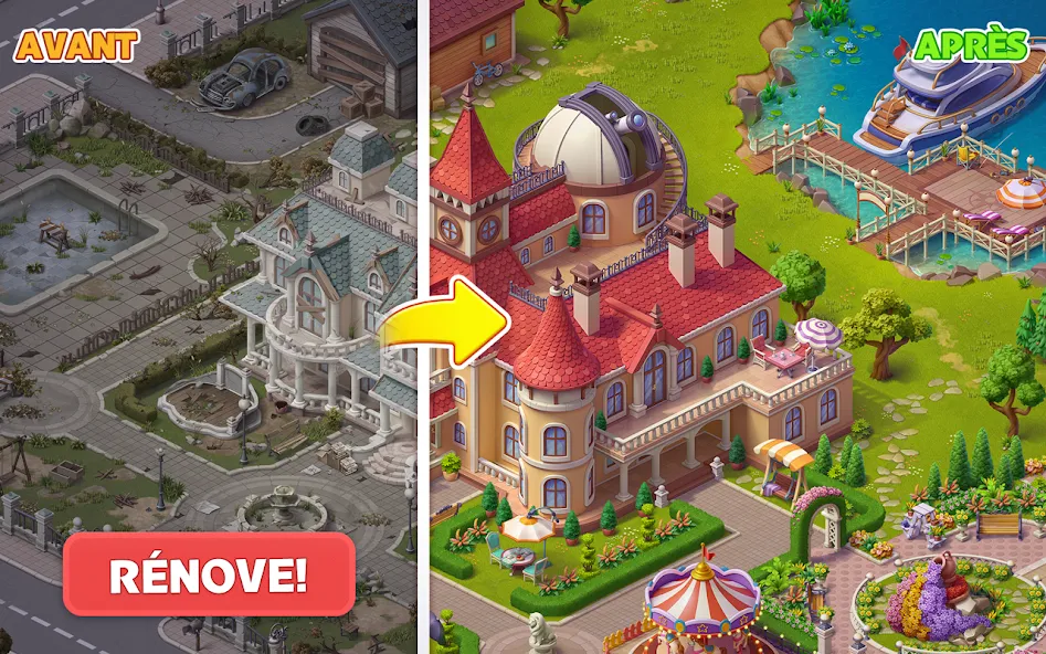 Home Mansion:Rénover un manoir screenshot 12