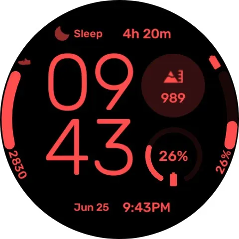 Infocenter II - Watchface screenshot 5