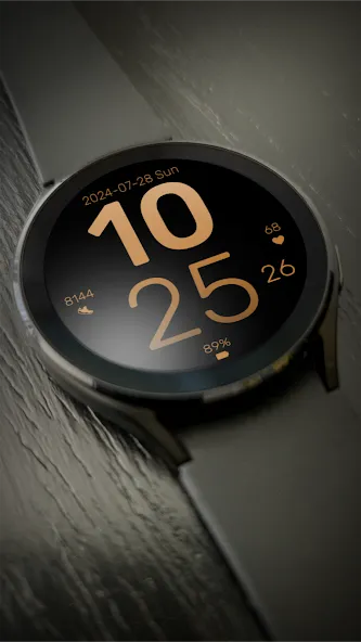Rose Gold Elegant Watch Face screenshot 4