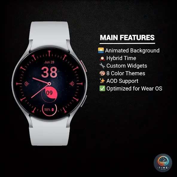 Magic Hour Watch Face screenshot 2