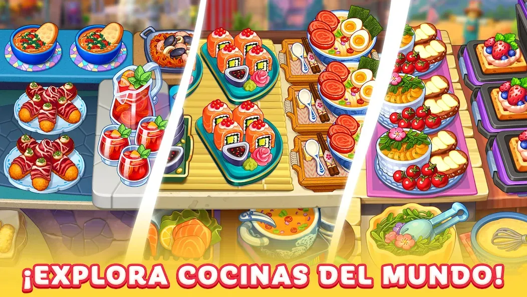 Chef Friends: cafe food game screenshot 2