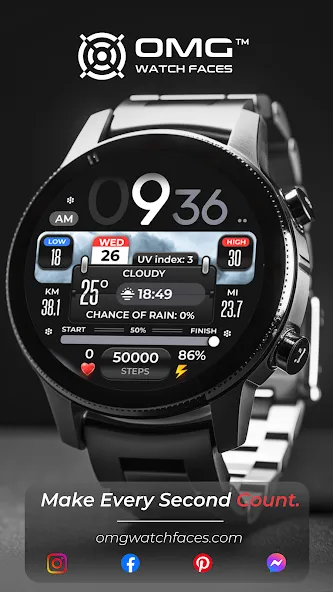 OMG 299 Weather Watch Face screenshot 17