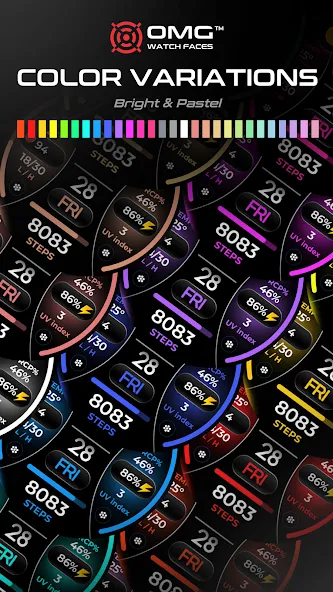 OMG 346 Weather Fitness Watch screenshot 6