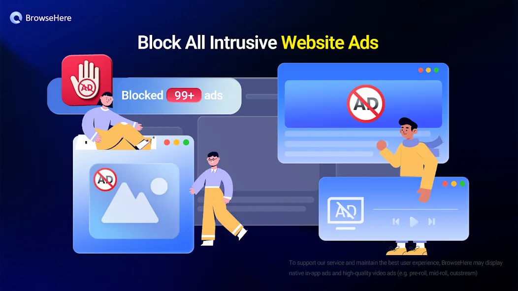 Browser TV Web - BrowseHere screenshot 1