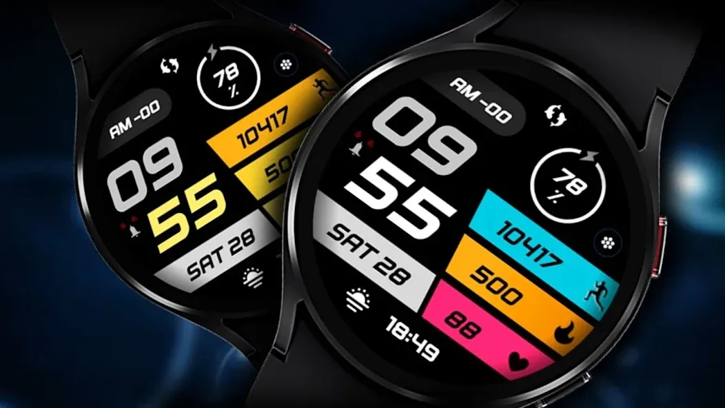 Modern Digital Cool Watch EC34 screenshot 17