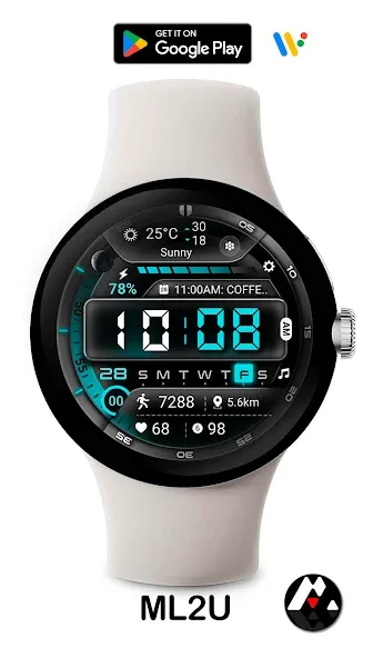 ML2U 221 Watch Face screenshot 19