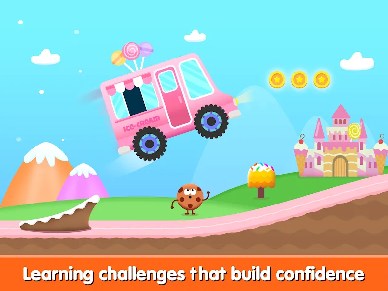 Kids Monster Truck Games 2+ screenshot 7