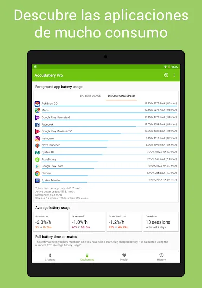 AccuBattery - Batería screenshot 8