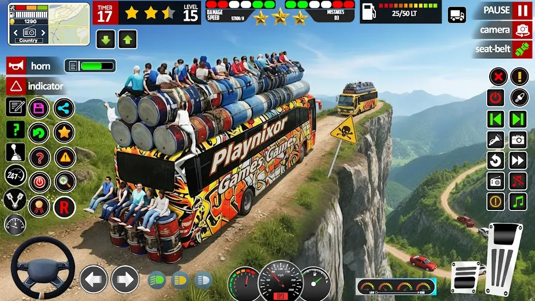 Offroad Bus Driving Impossible screenshot 7