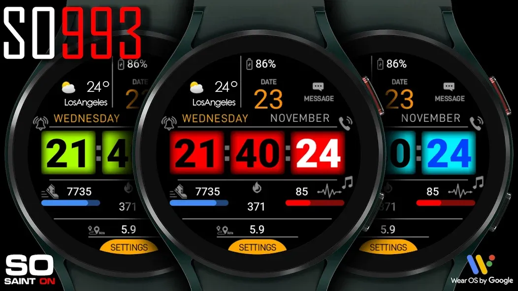SO993 Watchface screenshot 26