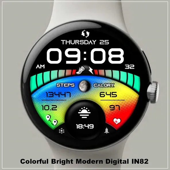 Colorful Bright Modern Face 82 screenshot 4