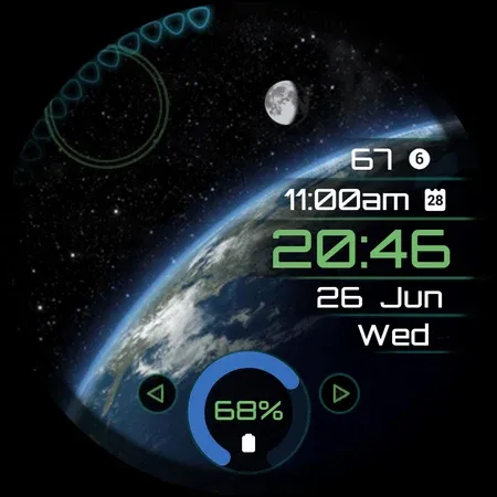 Sol 3 - animated watch face screenshot 14