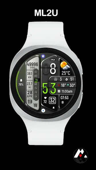ML2U 414 Cyber Sport Watch screenshot 3