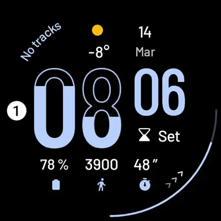 Fit 3 Watch face screenshot 10