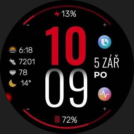 PW50 Digital Watch Face screenshot 31