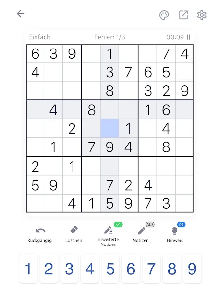 Sudoku Klassische Puzzlespiele screenshot 8