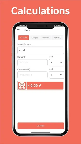 Ohms Law Calculator screenshot 3
