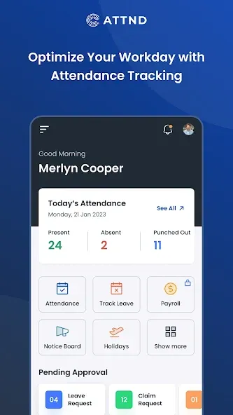 Attnd: Mobile Attendance App screenshot 3