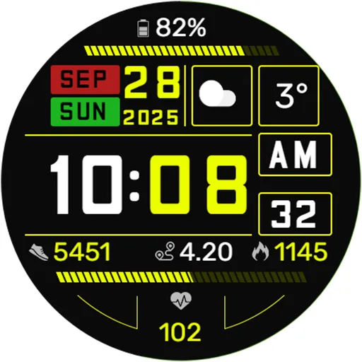 DIGI CONDUE Watch face screenshot 18