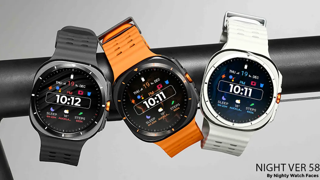 Night ver 58 - watch face screenshot 14