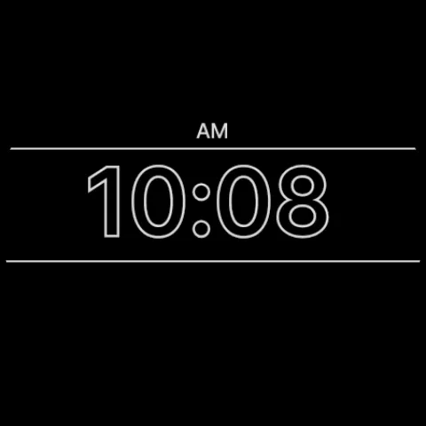 Black Max Watch Face screenshot 9