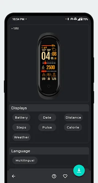 Mi Band 5 Watch Faces screenshot 3