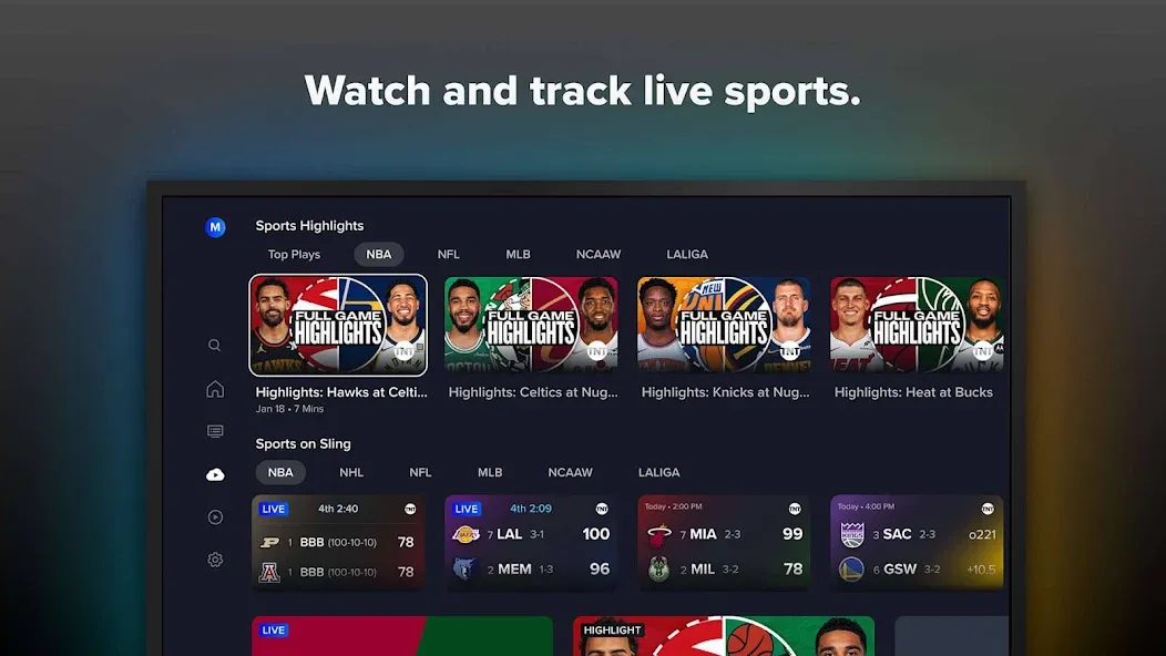 Sling: Live TV + Freestream screenshot 12