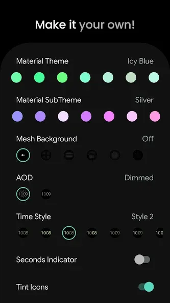 Simple Digital Watch Face screenshot 2
