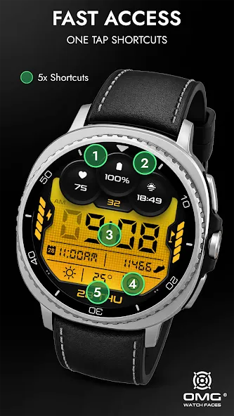 OMG 454 - Modern Retro Watch screenshot 4