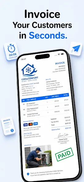 Invoice Maker - Simple Invoice screenshot 1