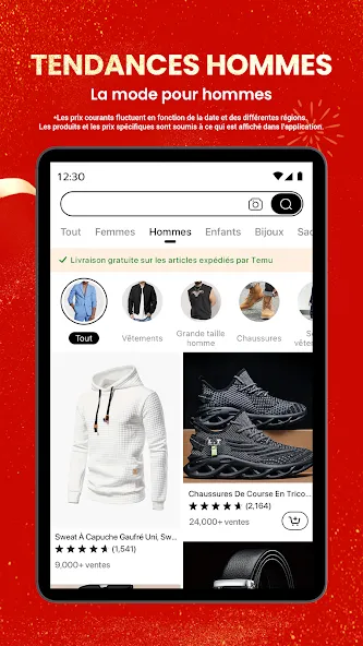 Temu : Achats et Mode en Ligne screenshot 10