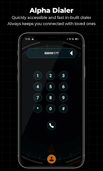 アルファハイブリッドランチャー4Dテーマ screenshot 6
