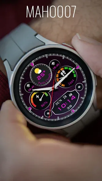 MAHO007 Wear OS Watch Face screenshot 5