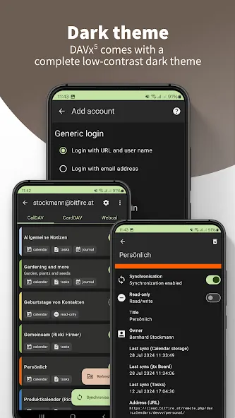 DAVx⁵ – CalDAV CardDAV WebDAV screenshot 7