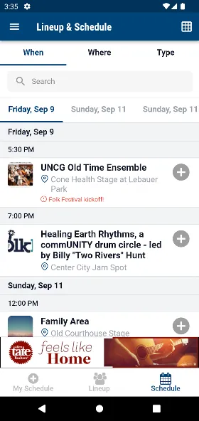 North Carolina Folk Festival screenshot 3