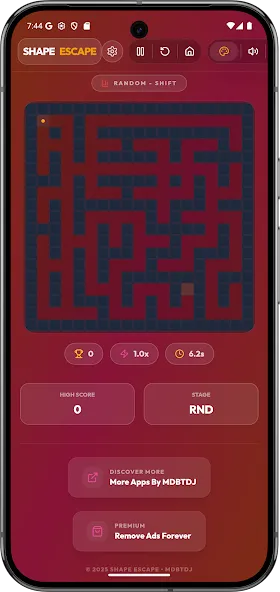 Shape Escape Maze Offline Play screenshot 15