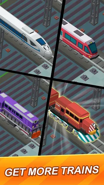 Idle Train Empire - jeu magnat screenshot 5
