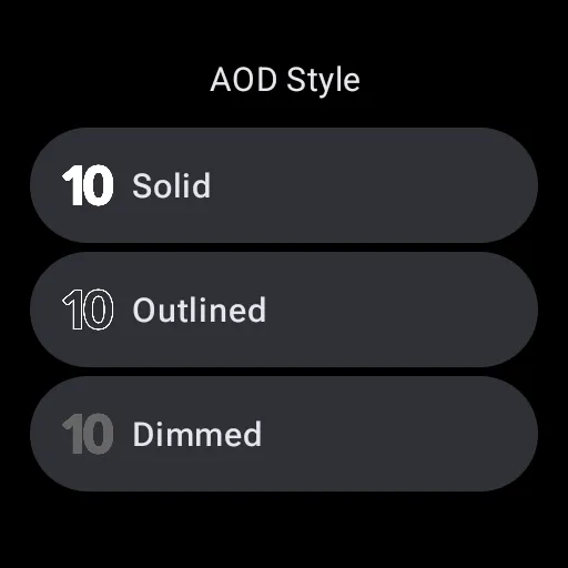 Orange Green Air Watch Face screenshot 8